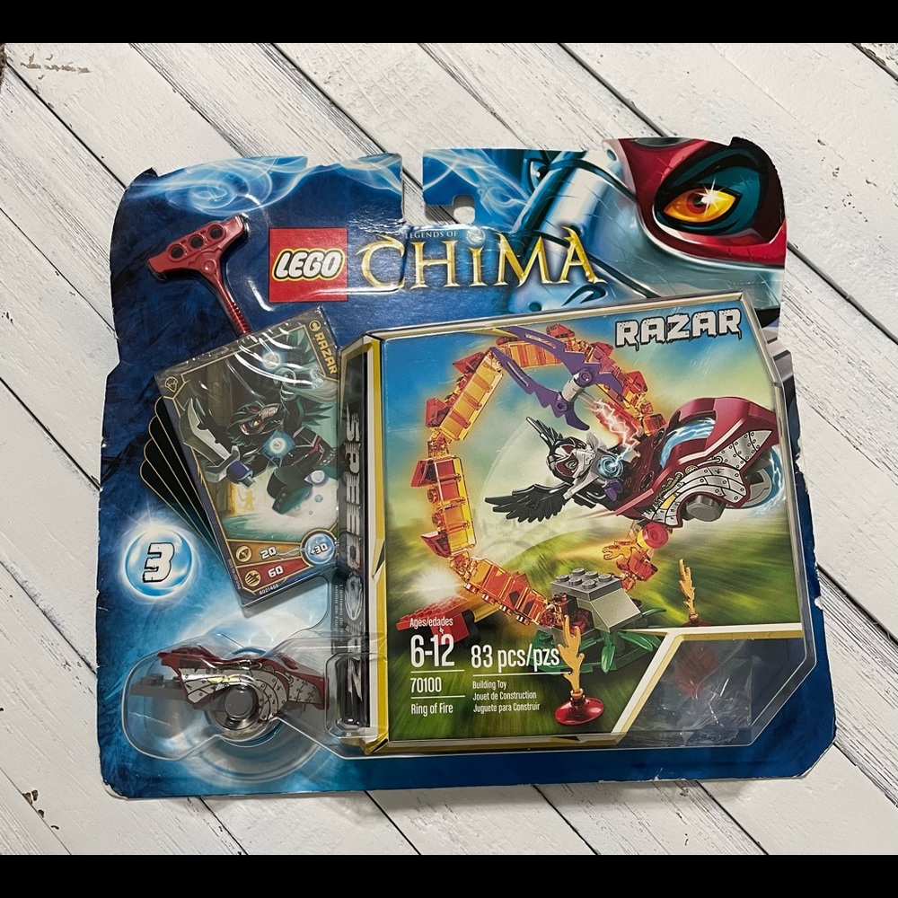 Lego Legends Of Chima Razar ring of fire building toy New in Package